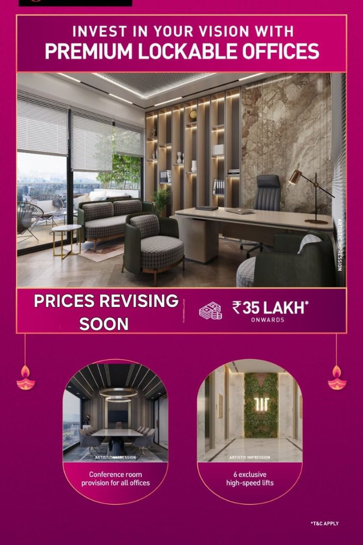 Iris Broadway Greater Noida West Commercial Property For Sale Assured Rental Income Preleased Guarantee