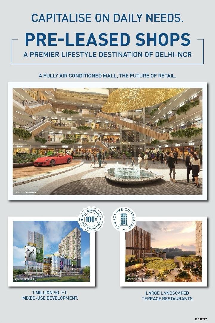 Iris Broadway Greater Noida West Commercial Property For Sale Assured Rental Income Preleased Guarantee